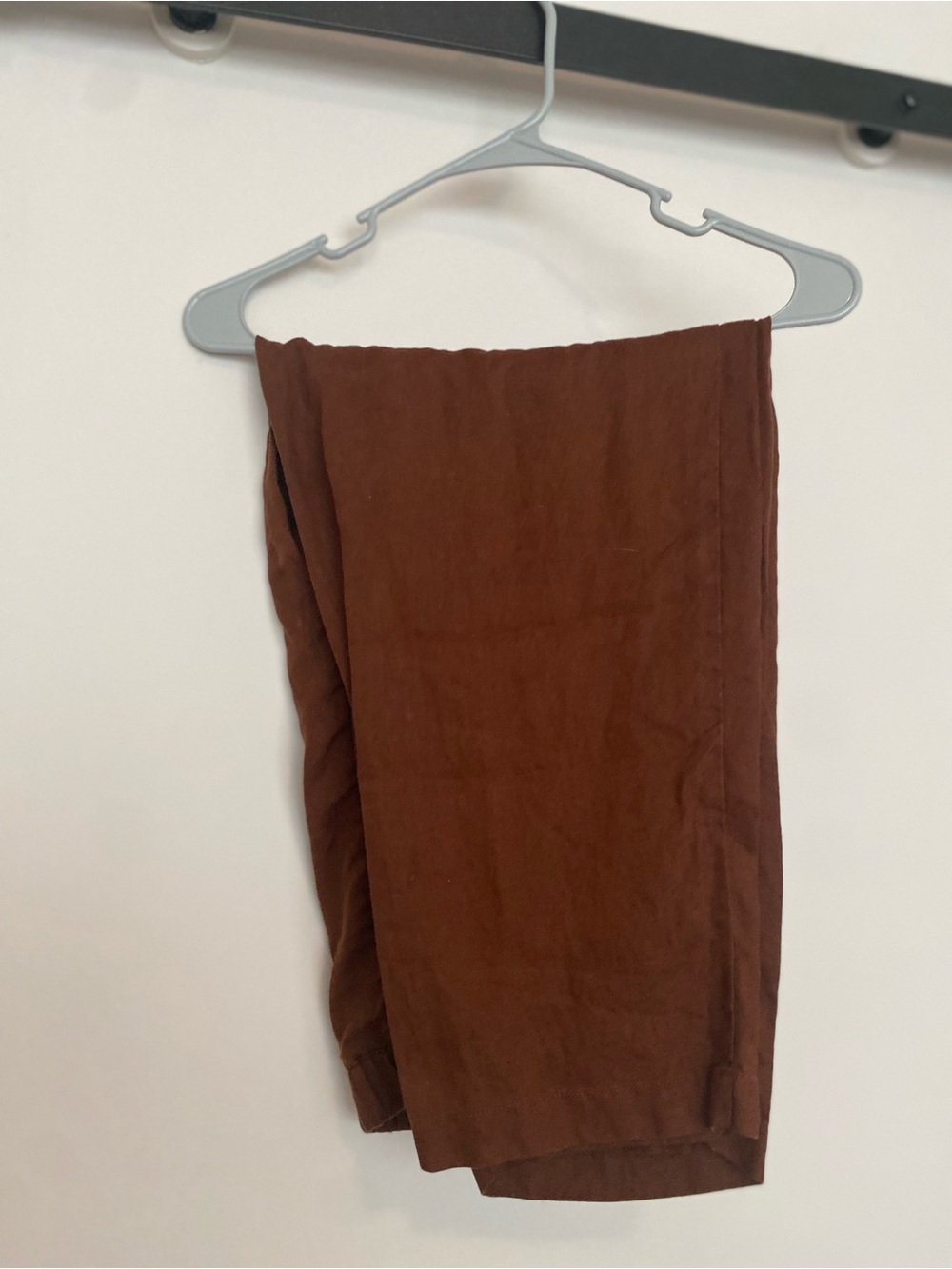 Quince 100% European Linen Pull-On Pants | Large | Brown | Good Condition